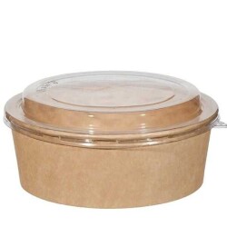 Karton Salata Kase PET Kapağı 1100 cc - 2