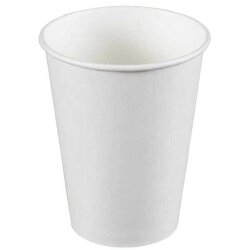 14 oz Beyaz Karton Bardak - AMBALAJ SEPETİM