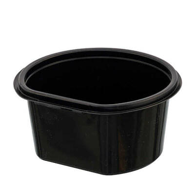 145 mm PP Siyah Çorba Kase 16 oz - 1