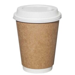 14oz Kraft Double Wall Karton Bardak - 3