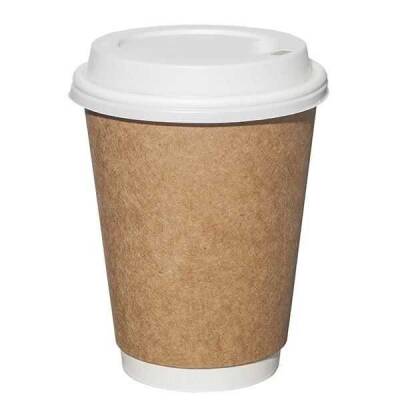 14oz Kraft Double Wall Karton Bardak - 3