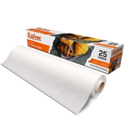 37 cm 25 Metre Yağlı Pişirme Kağıdı Rulo - 1
