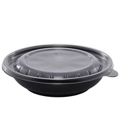500-750-1000 Gr Yuvarlak Sıcak Yemek Kabı Kapağı (Sıcağa Dayanıklı) - 2