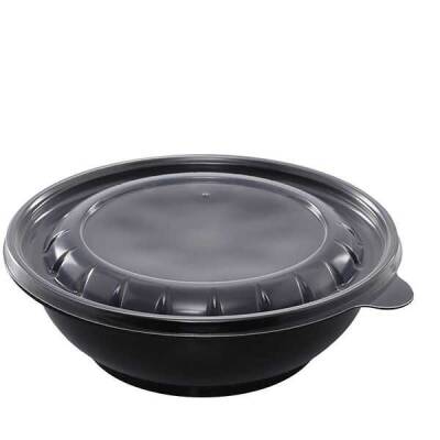 500-750-1000 Gr Yuvarlak Sıcak Yemek Kabı Kapağı (Sıcağa Dayanıklı) - 3