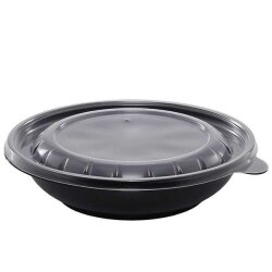500 gr Siyah Yemek Kabı Seti (Sıcağa Dayanıklı) - 1