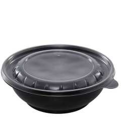 750 gr Siyah Yemek Kabı Seti (Sıcağa Dayanıklı) - 1
