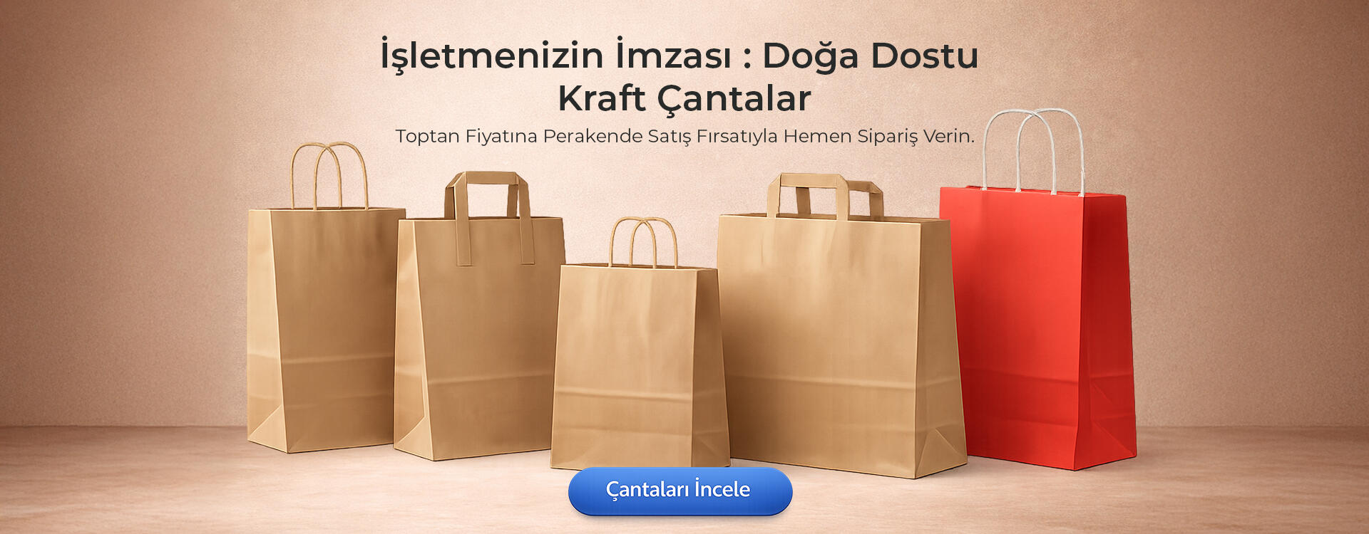 Kağıt Saplı Çantalar
