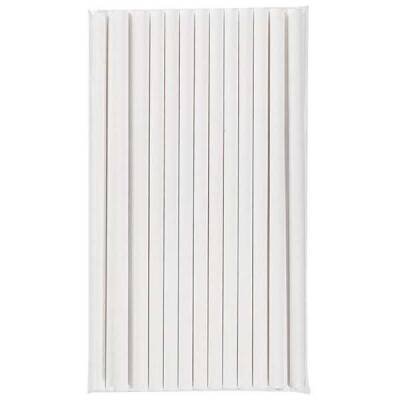 Beyaz Frozen Kağıt Pipet 8 mm x 24 cm - 1