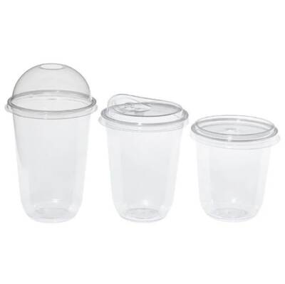 Bubble Tea Pet Bardak 500 ml 16 oz 12.5 Gram - 2
