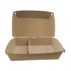 Hamburger Seperatörlü Kraft Kutu - 2