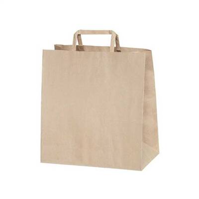 İçten Saplı Kraft Kağıt Çanta 22x26x10 Cm - 1