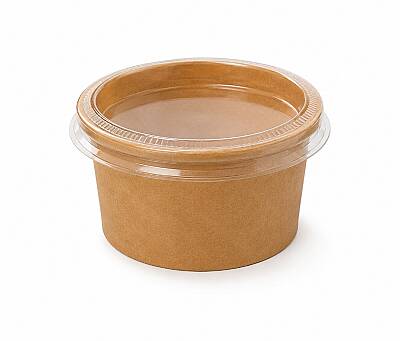 Kapaklı Kraft Sos Kabı 60 cc - 1
