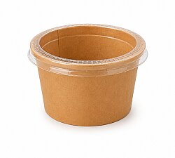 Kapaklı Kraft Sos Kabı 80 cc - AMBALAJ SEPETİM