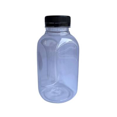 Kapaklı PET Köşeli Şişe 500 ml - 1