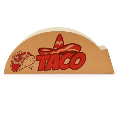 Karton Taco Tutucu - 1