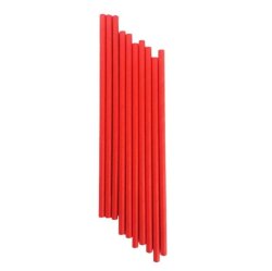 Kokteyl Pipeti Kırmızı 22 Cm - 1