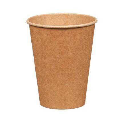 Kraft 16 Oz Baskısız Karton Bardak - 1