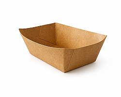 Kutu Kumpir Yapışmalı Kraft 7x10x4 Cm - 1