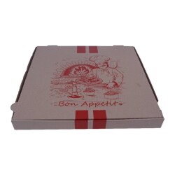 Kutu Pizza Baskılı 40x40x3,5 Cm 100 Adet - 1
