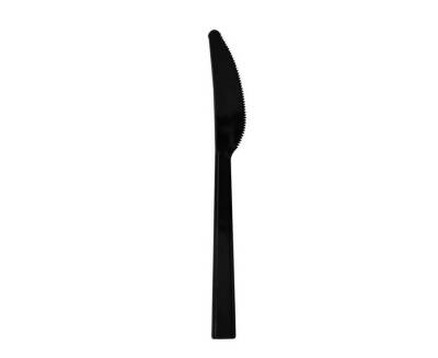 Lüks Bıçak Siyah 17,5 cm 4000 Adet - 1
