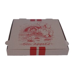 Pizza Kutu Baskılı 28x28x3,5 Cm - 1