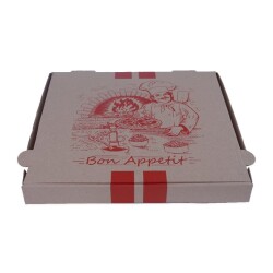 Pizza Kutu Baskılı 30x30x3,5 Cm - 1