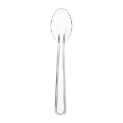 Plastik Lüks Dondurma Kaşığı Şeffaf 12,5 cm 2,6 Gram - 1