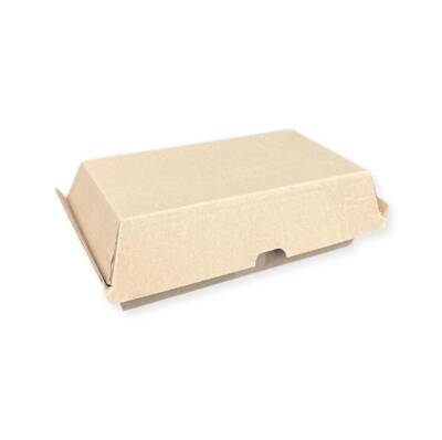 Sandwıch Box Paket Servis kutusu 19,5x11x7 Cm - 1