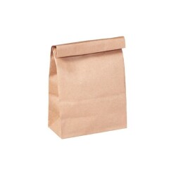 Sapsız Kraft Taşıma Torbası 18x24x8 Cm - AMBALAJ SEPETİM