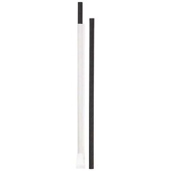 Siyah Kağıt Sargılı Pipet 8 mm x 24 cm - 1