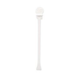 Tıkaçlı Karıştırıcı (7 oz) Beyaz 9 Cm - 1