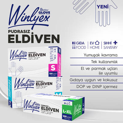 Winlyex Eldiven Pudrasız Büyük (L) - 2